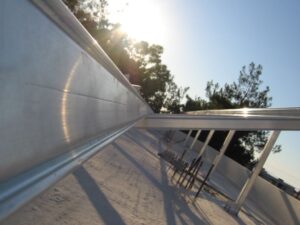 Photovoltaic solar panel system at Chania