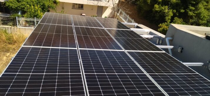 Φωτοβολταϊκό (φβ) σύστημα αυτοπαραγωγής (net metering) στην Κηφισιά Αττικής